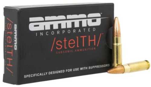 Ammo Inc STELTH 300 Blackout 220 Grain Total Metal Case 20 Rounds